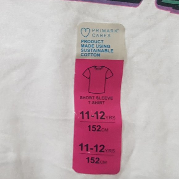 PRIMARK T-SHIRT GAMER LOGO SIZE 11-12 YRS - Picture 2 of 4